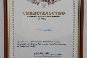 Свидетельство на товарный знак (знак обслуживания) № 442165