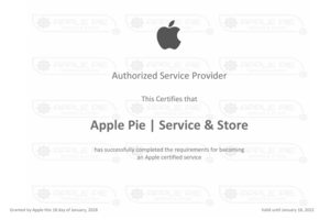 Сертификат соответствия Apple