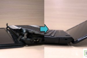 Замена топкейса, замена петель, ремонт нижнего поддона ноутбука