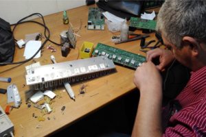 Мастер за работой