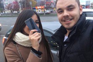 на выезде у клиента