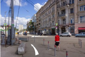 Проход от Павелецкого вокзала