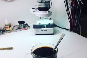 Начало рабочего дня мастера