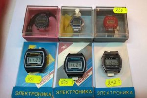 Часы "Электроника"