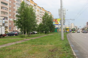 Вход к нам в сервис со стороны ул. Сахарова