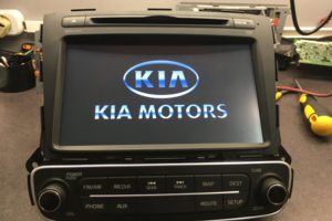 Ремонт штатной магнитолы KiA Sorento