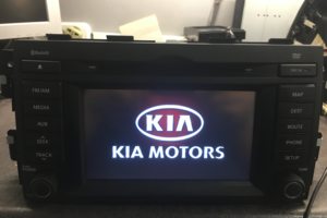 Ремонт штатной магнитолы KiA Mohave