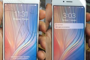 Замена основного стекла на iPhone 7