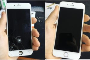 Замена основного стекла на iPhone 6S
