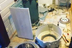 Замена подшипников на стиральной машине