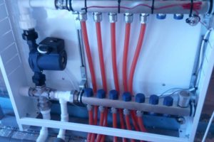 коллекторный шкаф для теплого пола