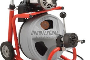 Аренда и ремонт машин для прочистки канализации Ridgid