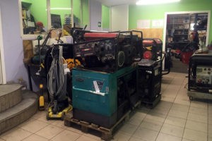 Входная зона 1 сервисного центра Servy