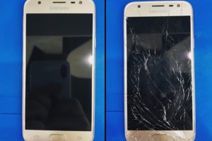 Samsung j330f Ремонт : замена дисплейного модуля(оригинал)