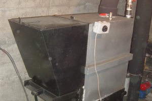 котёл отопления на твердом топливе(уголь) автомат 40 кВт