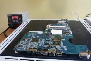 Замена северного моста в ноутбуке