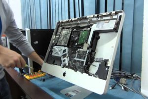 разборка компьютера Apple iMac
