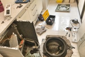 Исправление работы неквалифицированного мастера, машина Bosch