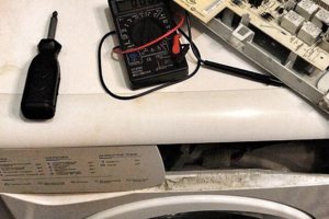 Ремонт электронного модуля стиральной машины Indesit