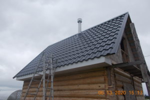 дымоход к банной печи