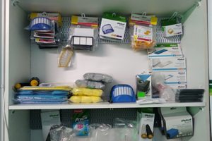 Стеллаж с запчастями