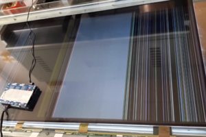 Замена шлейфов матрицы после залития