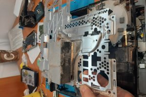 Чистка системы охлаждения PS4