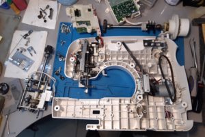 Полная переборка машины - засохли механизмы