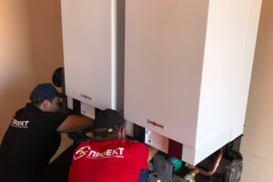 Монтаж конденсационных котлов Viessman по 100кВт