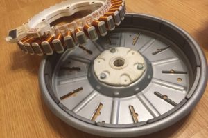 Стиральная машина LG нет отжима замена датчика хола