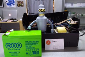 Парсек - Замена аккумулятора в ИПБ