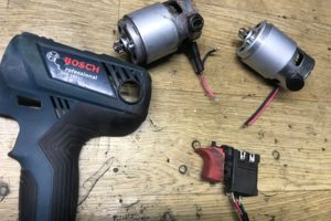 Замена электродвигателя шуруповерта Bosch