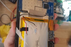 ремонт планшетов, замена аккумулятора