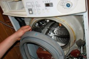 Замена манжеты люка