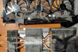 Чистка видеокарты от пыли. Смена термопасты Стерлитамак