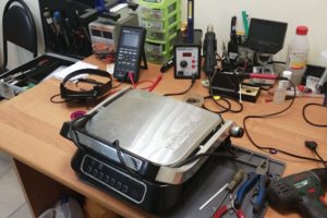 Ремонт гриля.