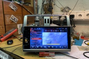 Ремонт мультимедиа системы  DAYSTAR для автомобиля Тойота Прадо