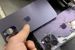 Замена стекла задней крышки iPhone