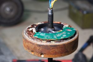 Ремонт мотор-колеса