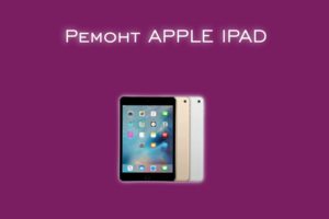 Мы производим ремонт Apple Ipad всех моделей.