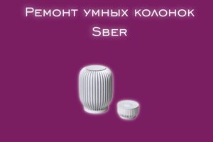 Мы производим ремонт умных колонок Sber всех моделей.