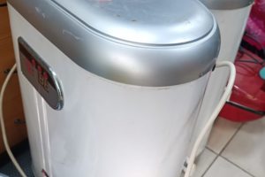 Замена нагревательного элемента в отпаривателе.