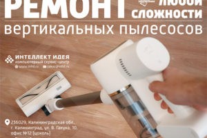 Ремонт ручных вертикальных пылесосов