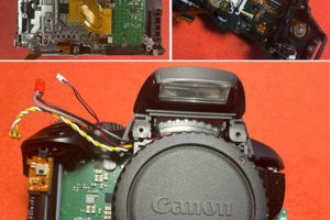 Ремонт зеркального фотоаппарата