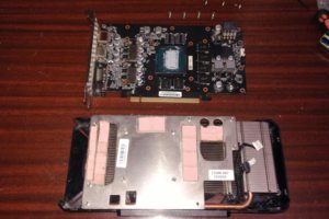 Обслуживание и замена вентиляторов видеокарты Palit GTX1660 Ti D