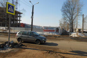 Проезд к сервисному центру по ул.Пугачёва