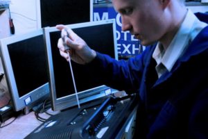 В процессе работы в сервисном центре Гарант